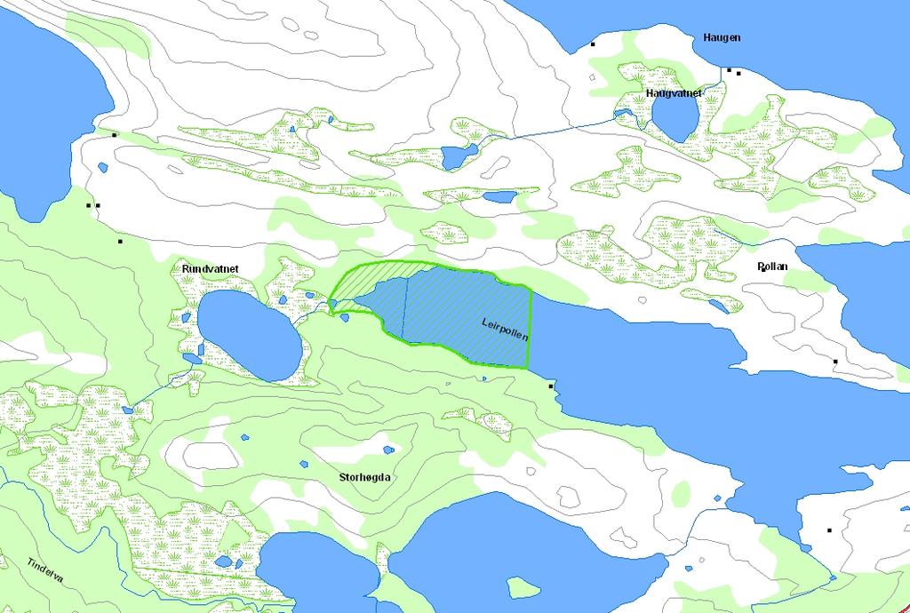 Prioritert viltområde 5 Leirpollen Verdisetting B viktig viltområde Høyde over havet (m) 0 UTM (WGS84) 33W WR 582 760 Denne lokaliteten er et viktig beiteområde for arter som tjeld, spover, gråhegre