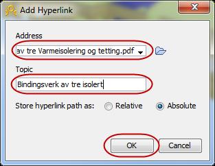 BIM EKSAMEN EIRIK KRISTENSEN HYPERLINKER I SOLIBRI I Solibri kan man legge hyperlinker til IFC filen.