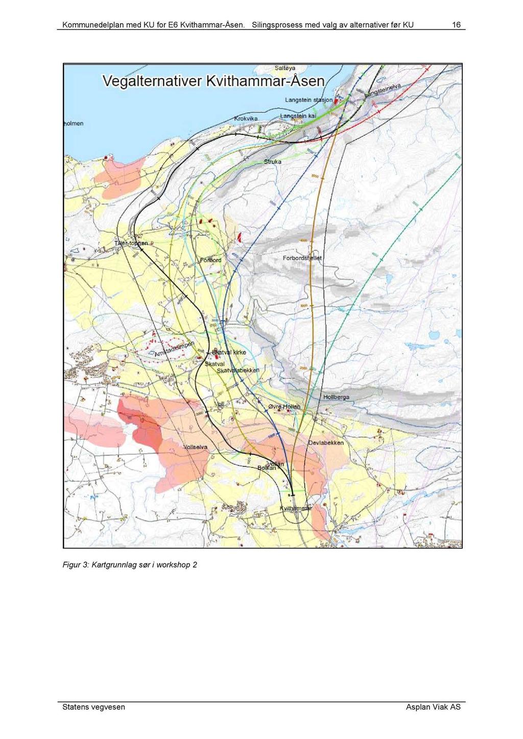 Kommunedelplan med KU for E6 Kvithammar-Åsen.
