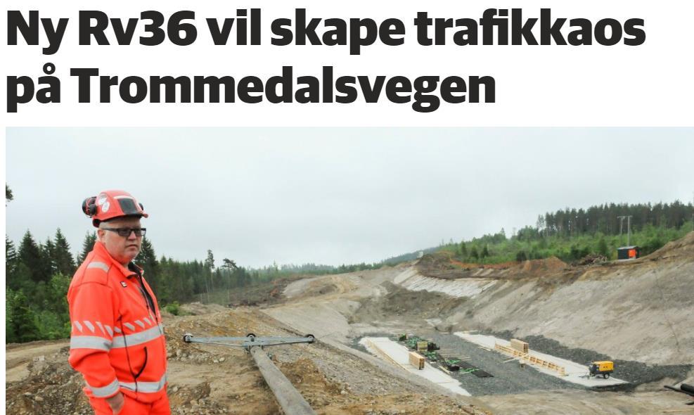 Statens Vegvesen peker også på denne problemstillingen i TA den 02.06.2017. Det vil også bli flere ukjente vogntog på GPS som vil benytte seg av korteste vei.
