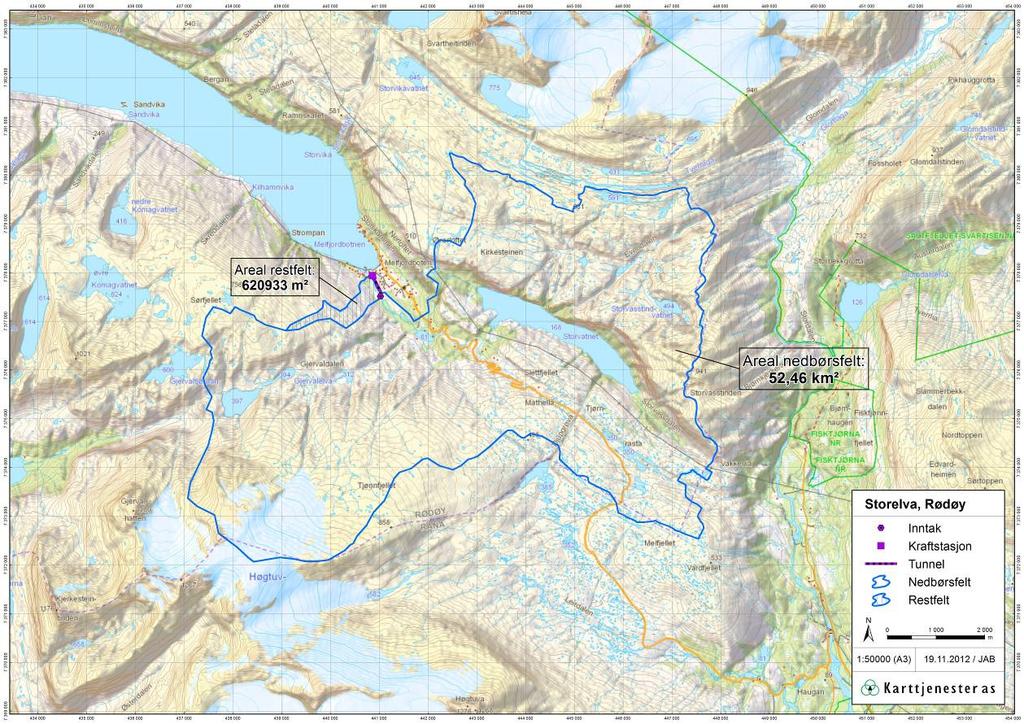 Skjema for dokumentasjon av hydrologiske forhold for små kraftverk med konsesjonsplikt Hensikten med dette skjema er å dokumentere grunnleggende hydrologiske forhold knyttet til bygging av små