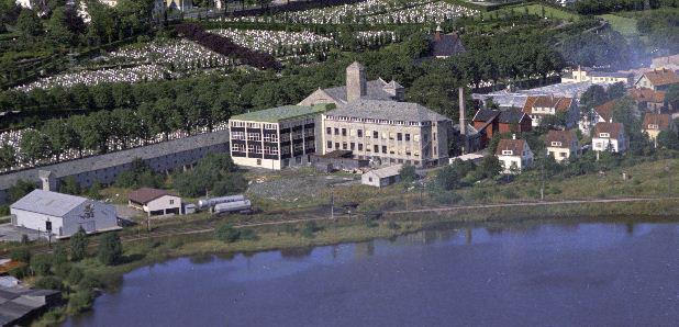 Kulturminnegrunnlag for Mindemyren I Siemensbygget i 1962. Billedsamlingen:UBB-086172 til fortellingen om utviklingen av industrien i dette området tidlig på 1900-tallet.