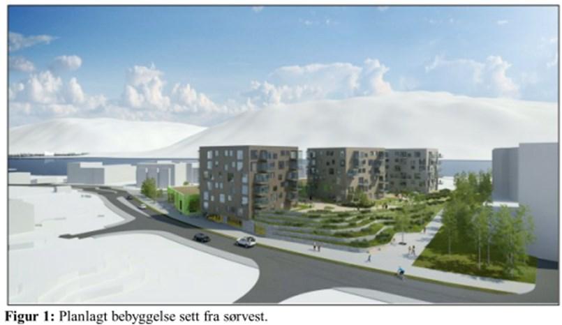 04 Planvurdering Bakgrunn AT plan & Arkitektur AS har på vegne av NorgesGruppen Nord AS utarbeidet et planforslag hvor det foreslås å tilrettelegge for forretning og boliger på Strandvegen 108,