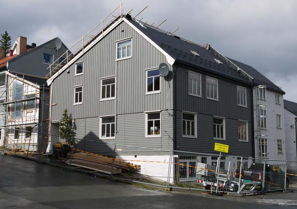 Foto (190873374): ÅD/NIKU 2016 Kontrollregistreringen av SEFRAK-bygninger i Tromsø viser en klar sammenheng mellom endringer og god tilstand.