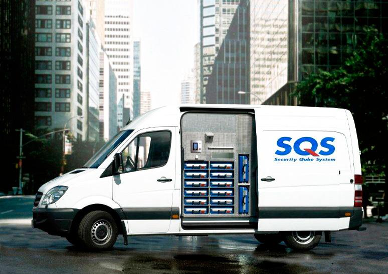 SQS Security er også en underleverandør av sikkerhetsteknologi til enkelte av CashGuards produkter.