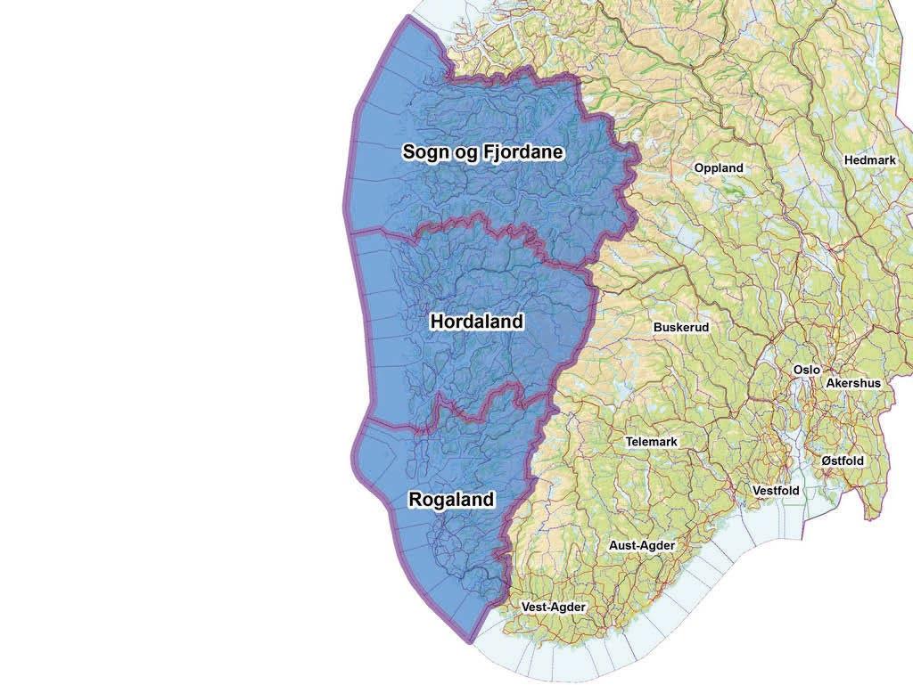 Kunnskap gir kvalitet på tjenestene til barn og unge RKBU Vest understøtter Vestlandsregionen som omfatter 3 fylker; Hordaland, Rogaland og Sogn og Fjordane fordelt på 85 kommuner med en samlet