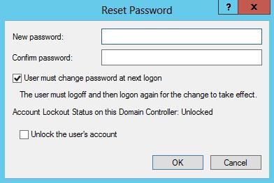 Oppgave e: Endre navn på brukerkontoer Det er også mulig å endre navn på en brukerkonto i Active Directory. 1. Vær pålogget tjenermaskinen med brukerkontoen Administrator. 2.