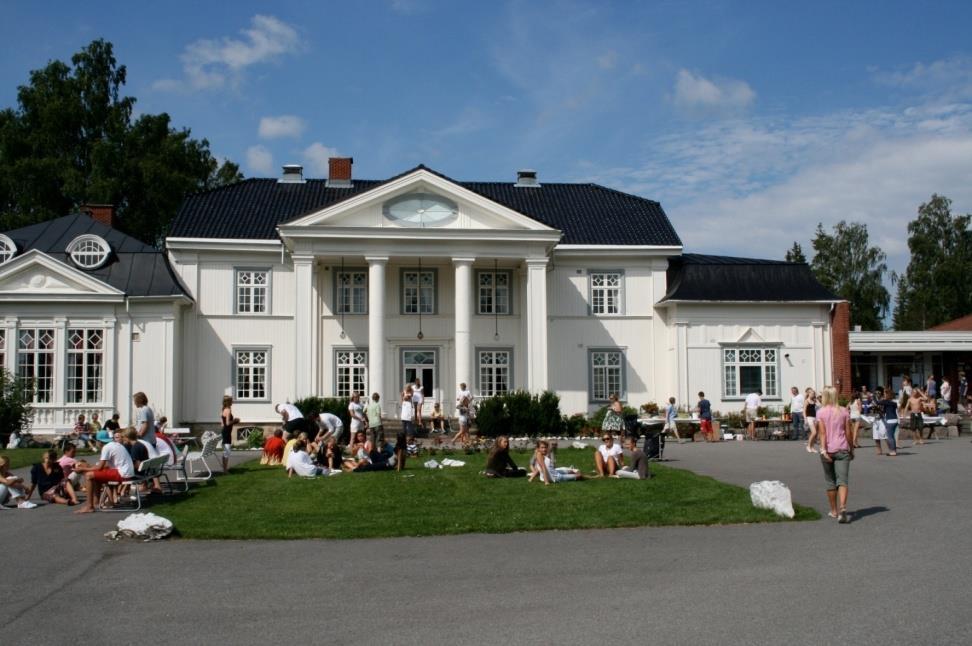 Velg en av de to første ukene i sommerferien Vi drar til Hurdal verk folkehøgskole Det blir undervisning, samtaler, lek, volleyball,