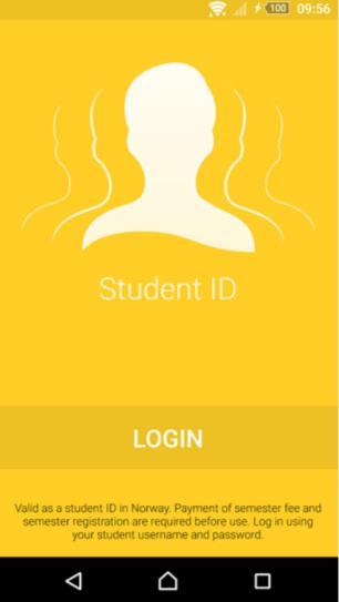 8. Laste ned og bruke studentbevisappen Det har blitt laget en app som skal erstatte studentbevis og semesterkvittering på papir.