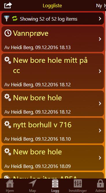 Trimble Novapoint GO I Map view I Lag et nytt