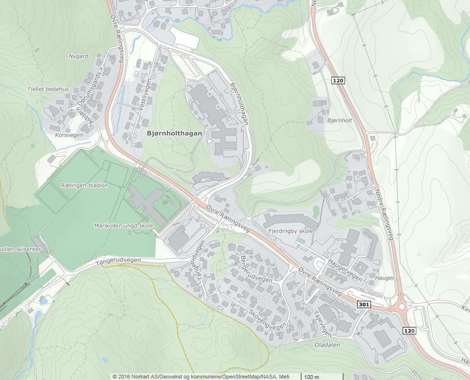 1 Innledning I forbindelse med detaljregulering av Fjerdingby sentrum i Rælingen kommune er Multiconsult ASA engasjert for å utføre en innledende geoteknisk vurdering inkl.