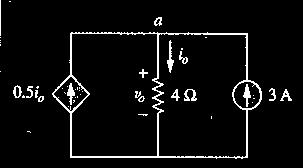 LF: @ KVL rundt kretsen fra nedre venstre hjørne gir: - 2 + + 8 V = V = 6 V I kretsen nedenfor er det