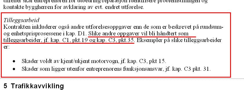 C3.4 Om tilleggsarbeid «10 tusen kr