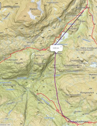 Side 3/5 Formell bakgrunn for vurdering og vedtak Forskrift om vern av Kvanndalen landskapsvernområde med biotopvern av 26.09.