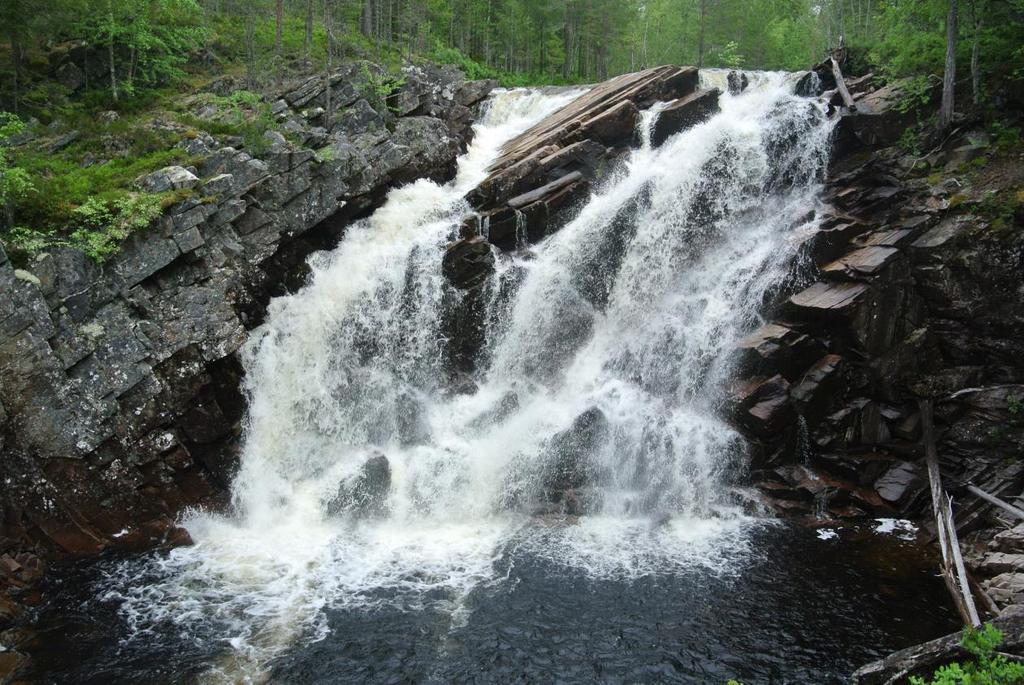 Strindaelva Fra konsesjonssøknaden: Nordvest Energi AS ønsker å utnytte et fall på 148 m i Strindelva med inntak på kote 175,2 og kraftstasjon på kote 27.