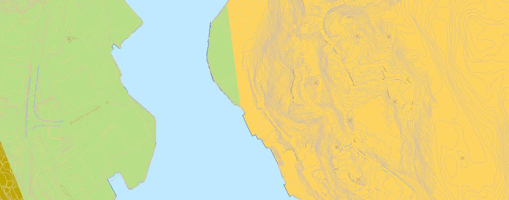 sedimentær breksje Foljasonssprekk: Skjæringsvegg er orientert ca. S-N ved profil 150 900.
