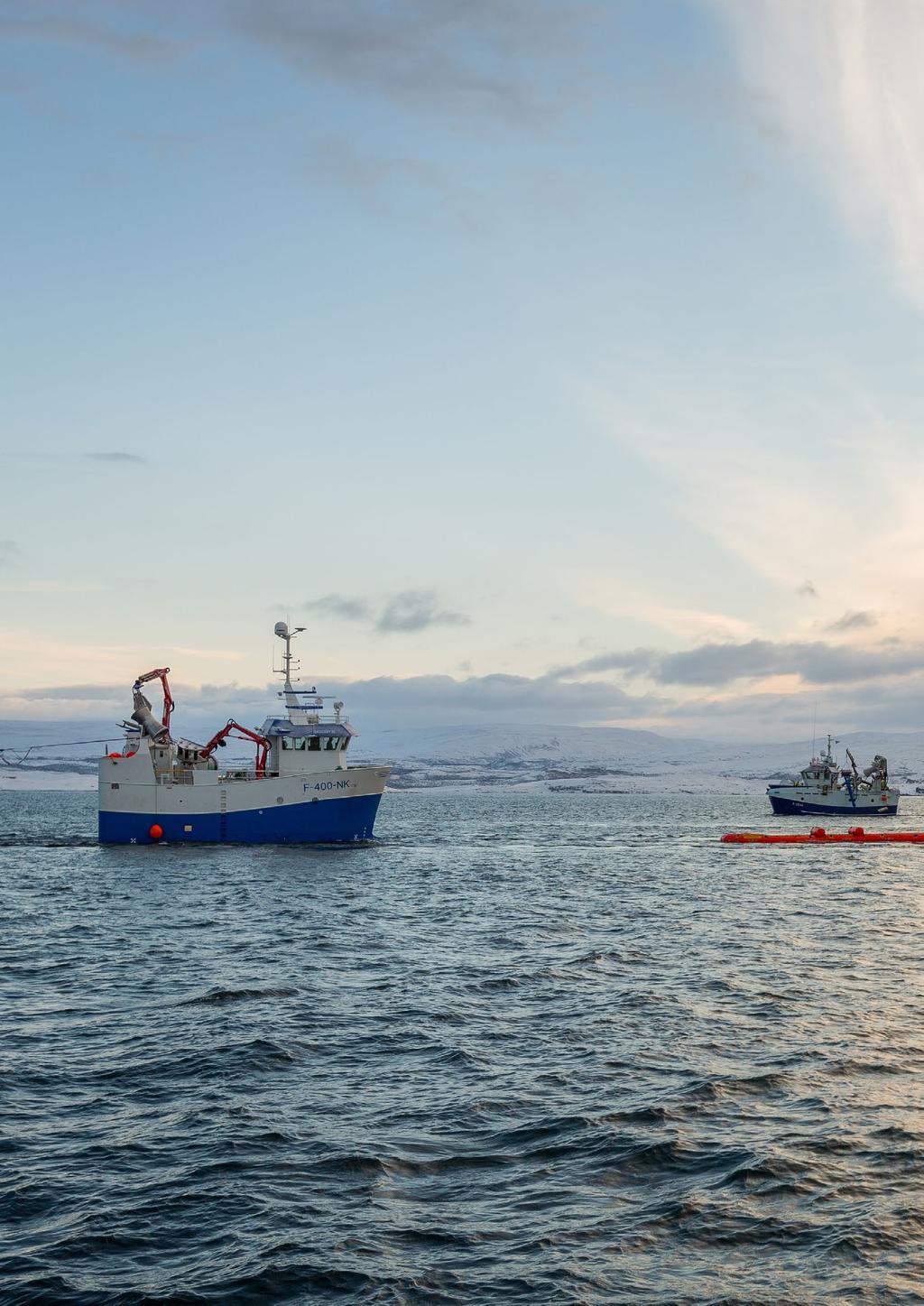 FINNMARK Fiskefartøy i oljevernberedskap Verdens oljevernorganisasjoner ser til Finnmark og NOFO for det unike samarbeidet vi har med kystfiskeflåten.