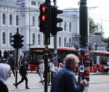 Transport Kildesortering, klimatilpasning og næringsliv Sykkel Sykkel har blitt et viktig transportmiddel i Oslo. 14 prosent sykler til jobb, og tallet er økende.