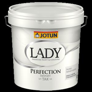 TAK: LADY PERFECTION 9918 KLASSISK HVIT VEGG: LADY PURE