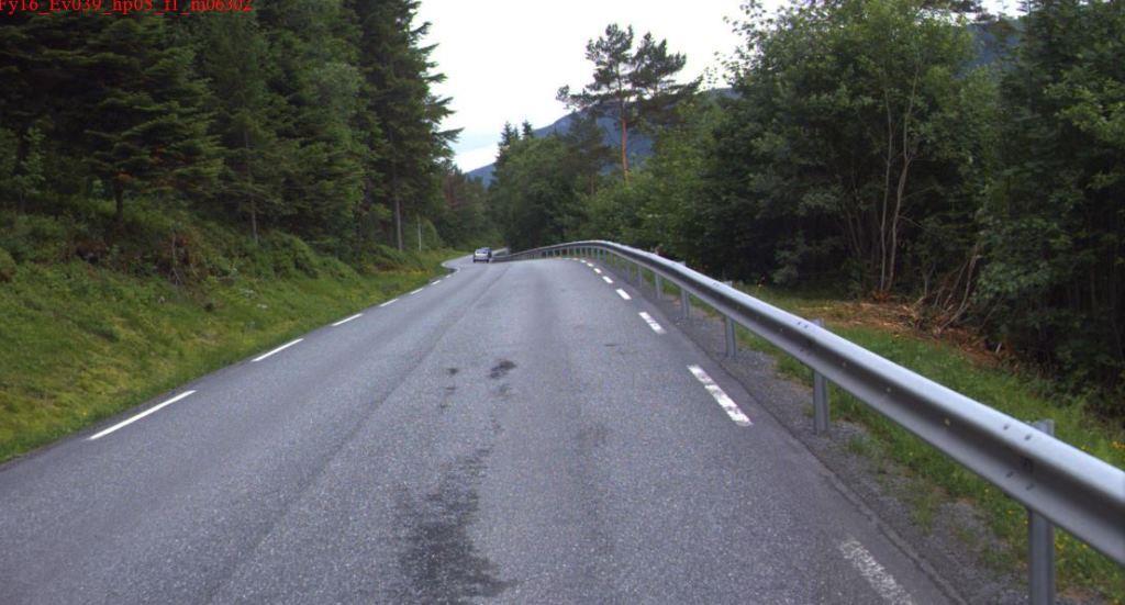 3.2 LTA 1-3 Agb11 WAM-foam, Ev.39, Vinjeøra, Hemne kommune Figur 2 viser målebilfoto fra strekningen tatt juni 2013.