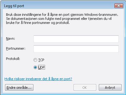 1 2 3 For brukere uten administratorrettigheter: Skriv inn administratorpassordet, og klikk OK. 7 Klikk Legg til port.