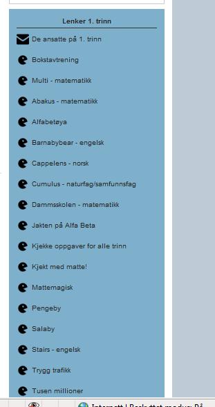 Skolens hjemmeside www.minskole.no/lassa Husk å abonnere på trinnet sin side.