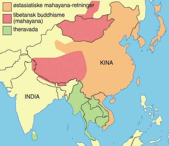 del av all bevegelse i verden. Ikke guder. Buddha brøt med hinduismens gudelære. Han regnet ikke med guder over oss i det hele tatt. Det vil si at gudene fantes kanskje, men de spilte ikke noen rolle.