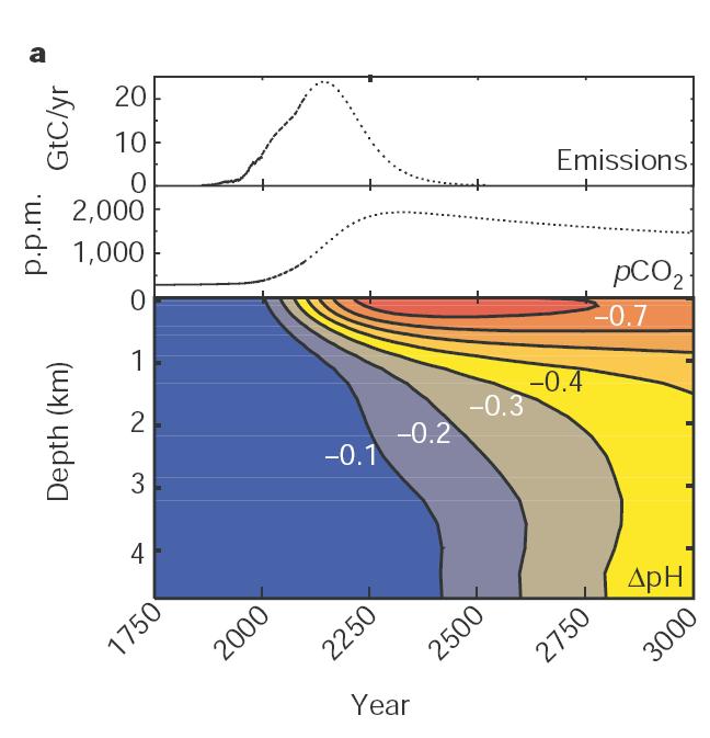 Havforsuring acidification CO 2 (aq)