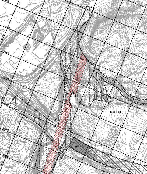 Ulempen ved alternativ 2 er at anleggstrafikken må krysse E18 i den delen av anleggsfasen som er knyttet til innredningen av den nye tunnelen etter at utbedringen av eksisterende tunnel er avsluttet,