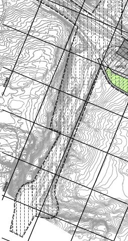 verdifull naturtype se kartutsnitt nedenfor. Høringsforslag til venstre og revidert plankart til høyre. I det reviderte kartet er også sikkerhetssone til høyspentlinja tegnet inn.