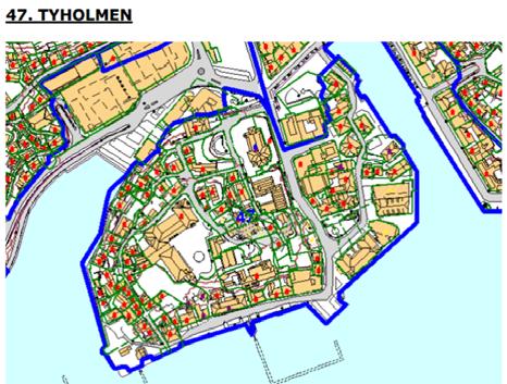 sentrum» viser at tilnærmet hele planområdet berøres av kommunedelplan for bevaring.