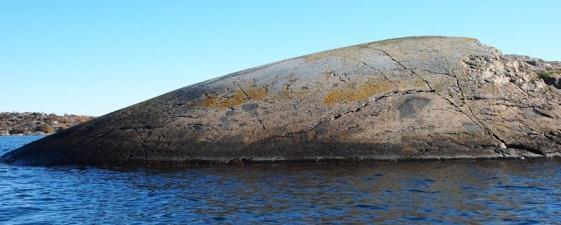 Former i fjell - 1 Et hvalskrottfjell, dannet av breen som skurte på støtsiden
