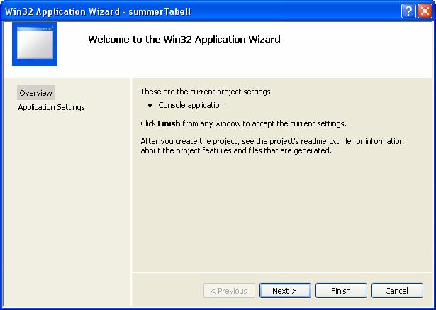 Å lage programmer i C++ side 17 av 21 Figur 20 Vi velger Project types: Win32 og Templates: Win32 Console