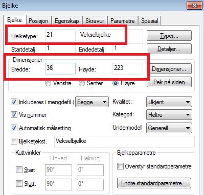 22... Kapittel 1 01.12.2011 Bjelkelagstegning DDS-CAD Konstruksjon innføring i versjon 7 Vi starter med høyre siden av baderommet. Her skal det legges inn en 36 mm bjelke.