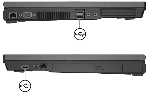 1 Bruke en USB-enhet USB (Universal Serial Bus) er et maskinvaregrensesnitt som du kan bruke for å koble til eventuelle eksterne enheter som USB- tastatur, -mus, -harddisk, -skriver, -skanner og -hub