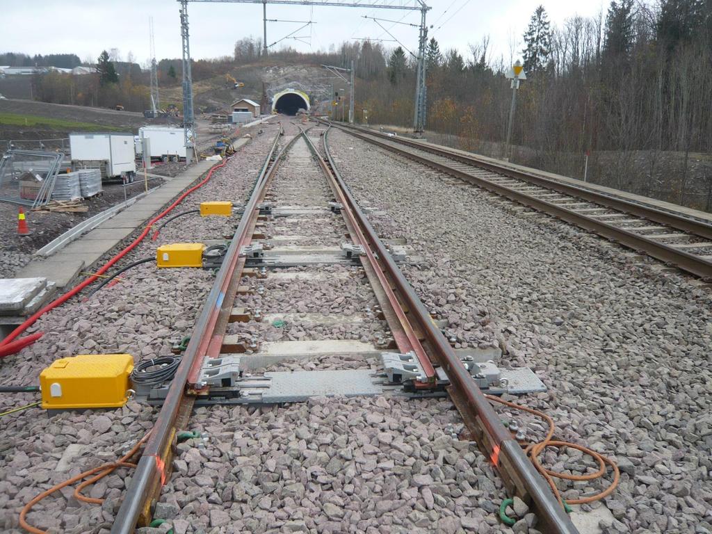 Sporveksel 4 på Nykirke.