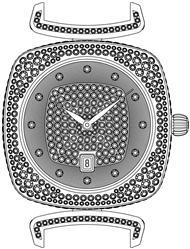 2 Design 3 (54) Produkt: Watches (51) Klasse: