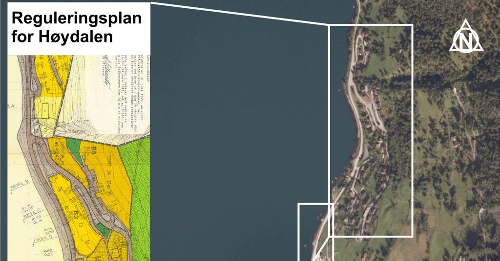 Reguleringsplaner Planområdet grensar i nord til reguleringsplan for Høydalen. Planen vart vedteken i 1983. Byggeområda er hovudsakleg regulert til frittliggande bustader. Området er bygd ut.
