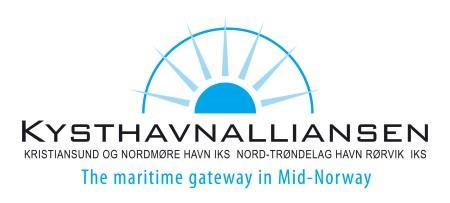 Dette representerer det første satsingsområdet til KYSTHAVNALLIANSEN. Mer sjøtransportert gods langs kysten.