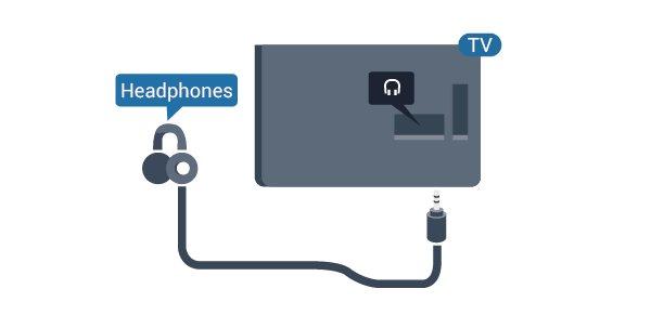 4.8 Hodetelefoner Du kan koble hodetelefoner til -inngangen på baksiden av TV-en. Kontakten er en 3,5 mm minijack. Volumet på hodetelefonene kan justeres separat.