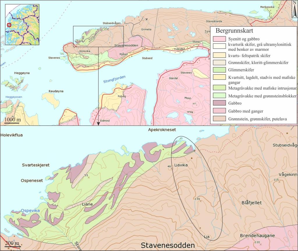 KAPITTEL 2 GEOLOGI 2.1.