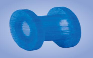 Tub de ventilatie Fluoroplastic Collar Button Tub de ventilatie pe termen mediu Design standard cunoscut Trei diametre interioare diferite De asemenea, disponibil cu sarma Ambalaj unic steril A =