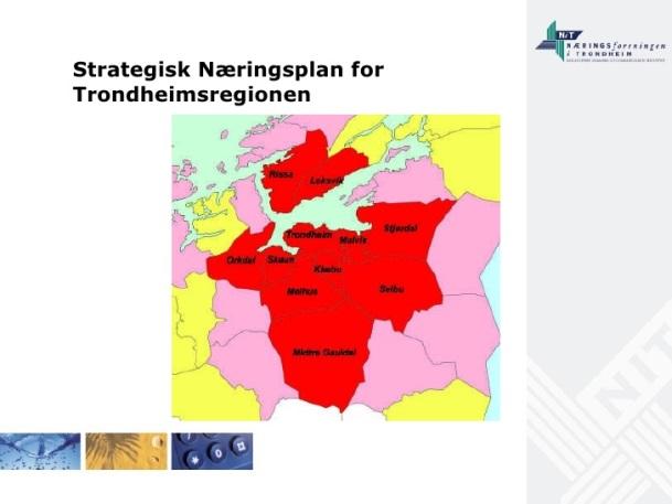 Planen tar i stor grad opp arealbehov, noe som også blir viktig for effektiv næringstransport spesielt når det gjelder knutepunkter 5. Strategiske mål Det vil naturlig være flere strategiske mål.