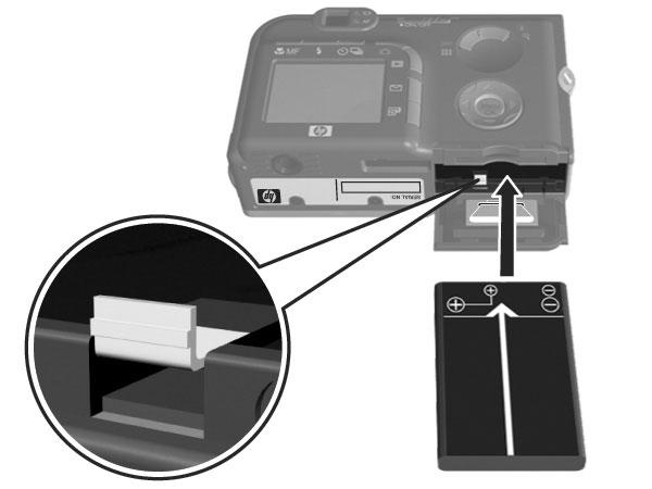 Maitinimo element d jimas J s kameroje galima naudoti pakartotinai kraunam HP Photosmart R07 ličio jon akumuliatori (L1812A) ar vienkartinius Duracell CP1 maitinimo elementus.
