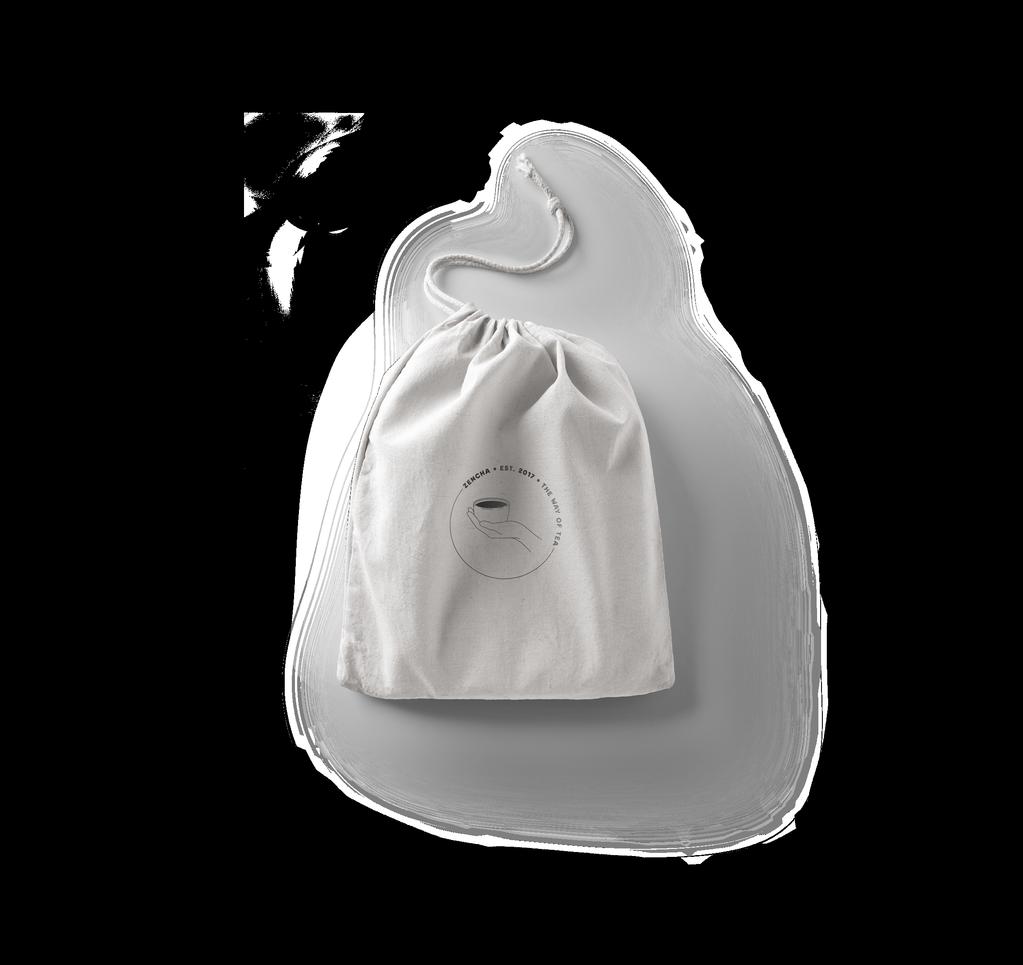 Te-pose Teen i form av løse teblader skal ligge i en tøypose inni
