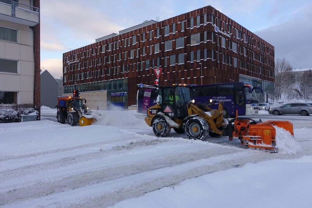 Vinterdrift av GS-anlegg i Trondheim GsA foreløpige