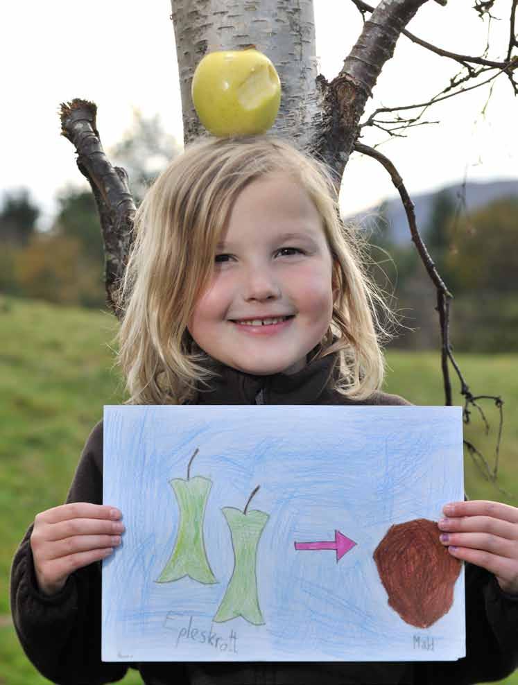 Hanna 8 år Bergsøy skule Den