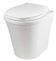 Toalettet forbrenner avfallet til miljøvennlig aske ved hjelp av høy varme. Nødvendig med 230V, 10A kurs. Art.nr 720100 23.900,Veil. kr 25.