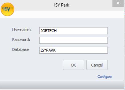 1. Sjekk at Auto-login er skrudd av ISY Park kan settes opp til å logge inn automatisk slik at man ikke behøver å oppgi brukernavn og passord hver gang.