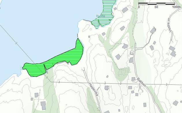 Totalareal: 5,1 Daa Figur 19: løtbunnsområdet vest på Kirkøy. 3.